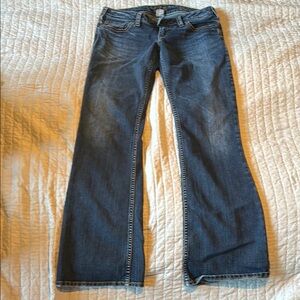 Silver Blue Boot Cut Jeans